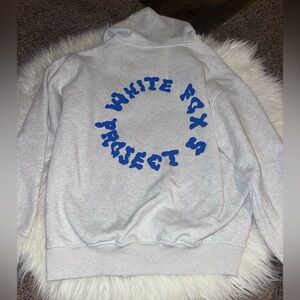 White Fox Project 5 -Light Gray Hoodie L/XL